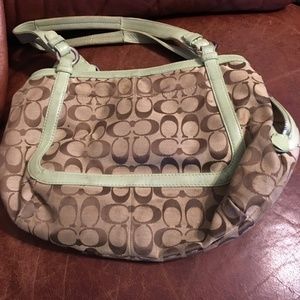 Vintage Coach Signature Bag